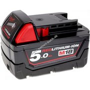 Batteri til Batteri-Kap geringssav Milwaukee M18 SMS216 5,0Ah Original