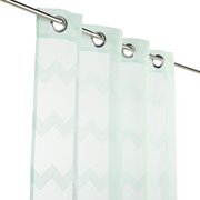 Nomad gardin 140x240cm transparent voile