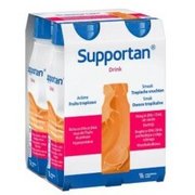 Supportan Drink, smak owoce tropikalne, płyn, 4 x 200 ml